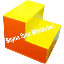 Beyna Spor Minderleri 2 Basamaklı Merdiven Minder 60*60*50