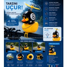 Stabo Gidona Takılan Sarı Civciv Aksesuar Motosiklet Bisiklet Araba İçin PVC Malzemeden
