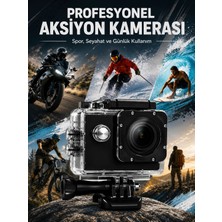 Astraltech Yüksek Görüntü Kalitesi Sunan 1080P Full Hd Aksiyon Kamerası