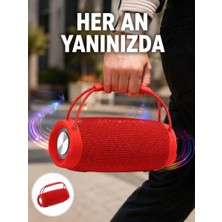 Tf Kart ve Aux Destekli Ipx6 Suya Dayanıklı Bluetooth Hoparlör Yeni Nesil