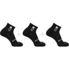 Salomon LC2086500 Everyday Ankle Siyah Unisex Çorap 3-Pack Konforlu Kullanım Özelliği