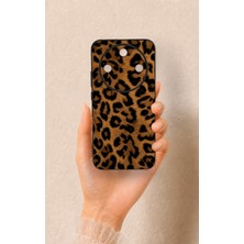 Vip Case Honor Magic 8 Lite Uyumlu Koyu Leopar Deri Desenli Silikon Kılıf