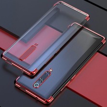 Musal Oppo RX17 Pro Köşeleri Renkli Şeffaf Kamera Korumalı Kılıf
