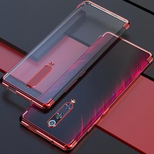 Musal Oppo RX17 Pro Köşeleri Renkli Şeffaf Kamera Korumalı Kılıf