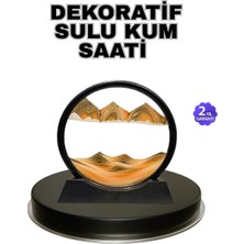 Astraltech Şeffaf Dekoratif Kum Saati – Dayanıklı Gövde, Minimalist Stil, Masa ve Vitrin Aksesuarı