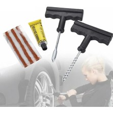 Astraltech Otomobil Motosiklet Bisiklet Için Güvenli Lastik Tamir Kiti