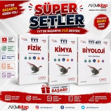 Akm Kitap Limit Yayınları Tyt Fizik Kimya ve Biyoloji Soru Bankası Seti 3 Kitap