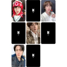 Jin Bts   Fotokart Pvc Kaplı 9*6 cm