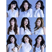 Girls Generation   Fotokart Pvc Kaplı 9*6 cm