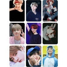 Jin Bts   Fotokart Pvc Kaplı 9*6 cm