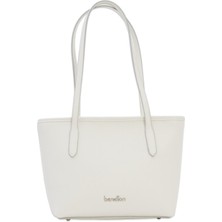 Benetton BNT_1813 20X22X10 Kol Sı Beyaz Kadın Çanta