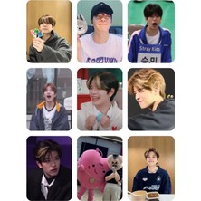 Seungmin Stray Kids   Fotokart Pvc Kaplı 9*6 cm 7 Adet Alındığında 2 Adet Hediye