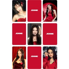 Jennie Blackpink   Fotokart Pvc Kaplı 9*6 cm 7 Adet Al 2 Adet Hediye Gönderimi Yapılacaktır