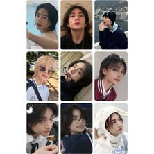 Hyunjin Stray Kids   Fotokart Pvc Kaplı 9*6 cm 7 Adet Alındığında 2 Adet Hediye