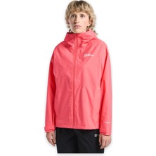 Jack Wolfskin A63767 Prelight Yağmurluk Kırmızı Kadın Outdoor