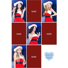 Jennie Blackpink   Fotokart Pvc Kaplı 9*6 cm 7 Adet Al 2 Adet Hediye Gönderimi Yapılacaktır
