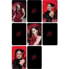 Jennie Blackpink   Fotokart Pvc Kaplı 9*6 cm 7 Adet Al 2 Adet Hediye Gönderimi Yapılacaktır