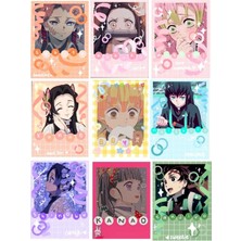 Demon Slayer   Fotokart Pvc Kaplı 9*6 cm 7 Adet Alındığında 2 Adet Hediye Göndmi Yapılcktır