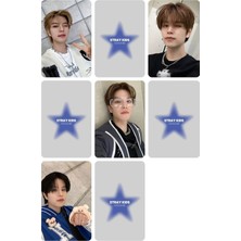 Seungmin Stray Kids   Fotokart Pvc Kaplı 9*6 cm 7 Adet Alındığında 2 Adet Hediye