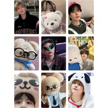Seungmin Stray Kids   Fotokart Pvc Kaplı 9*6 cm 7 Adet Alındığında 2 Adet Hediye