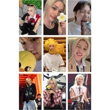 Felix Stray Kids   Fotokart Pvc Kaplı 9*6 cm 7 Adet Alındığında 2 Adet Hediye