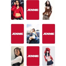 Jennie Blackpink   Fotokart Pvc Kaplı 9*6 cm 7 Adet Al 2 Adet Hediye Gönderimi Yapılacaktır