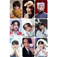 Hyunjin Stray Kids   Fotokart Pvc Kaplı 9*6 cm 7 Adet Alındığında 2 Adet Hediye