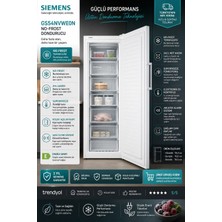 Siemens GS54NVWE0N Derin Dondurucu