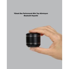 Marmara Avm Taşınabilir Silindir Tasarım Bluetooth 5.0 Hoparlör Yüksek Bas Performanslı Yeni Nesil