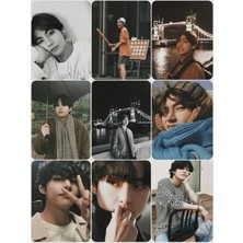 Taehyung Bts   Fotokart Pvc Kaplı 9*6 cm