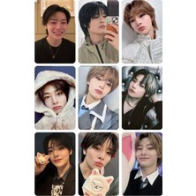 Yang Jeong In Stray Kids   Fotokart Pvc Kaplı 9*6 cm 7 Adet Alındığında 2 Adet Hediye