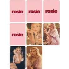 Rose Blackpink   Fotokart Pvc Kaplı 9*6 cm 7 Adet Tane 2 Adet Hediye Gönderimi Yapılacaktır