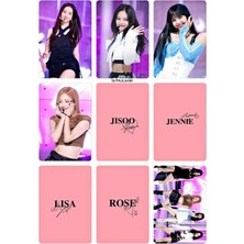 Jisoo Balackpink  Fotokart Pvc Kaplı 9*6 cm 7 Adet Al 2 Adet Hediye Gönderimi Yapılacktır