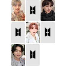 Suga Bts   Fotokart Pvc Kaplı 9*6 cm