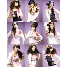 Girls Generation   Fotokart Pvc Kaplı 9*6 cm