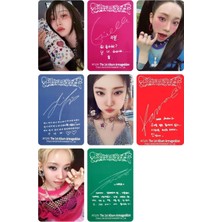 Aespa   Fotokart Pvc Kaplı 9*6 cm 7 Adet Alındığında 2 Adet Hediye Gönderimi Yapılacaktır