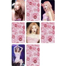 Rose Blackpink   Fotokart Pvc Kaplı 9*6 cm 7 Adet Tane 2 Adet Hediye Gönderimi Yapılacaktır