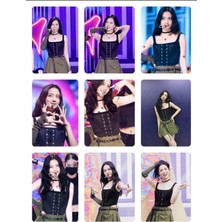Jisoo Balackpink  Fotokart Pvc Kaplı 9*6 cm 7 Adet Al 2 Adet Hediye Gönderimi Yapılacktır