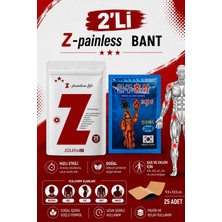 Zülfem Se Isıtıcı ve Rahatlatıcı Kinesio Bant Seti, Kas ve Eklem Desteği Sağlar, 25’li Paket Kırmızı Ginseng 25 Total 50 Yaprak