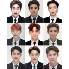 Exo   Fotokart Pvc Kaplı 9*6 cm 7 Adet Alındığında 2 Adet Hediye Gönderimi Yapılacaktır