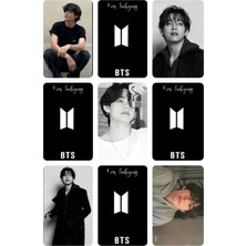 Taehyung Bts   Fotokart Pvc Kaplı 9*6 cm