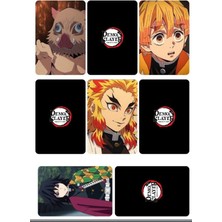 Demon Slayer   Fotokart Pvc Kaplı 9*6 cm 7 Adet Alındığında 2 Adet Hediye Göndmi Yapılcktır