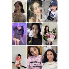 Jisoo Balackpink  Fotokart Pvc Kaplı 9*6 cm 7 Adet Al 2 Adet Hediye Gönderimi Yapılacktır