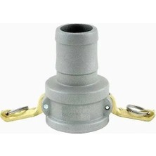 Çamsel Sıvı Atık Vidanjör Hattı Korozyona Dayanıklı Kamlok Rakoru 1 1/2" - 5 Adet