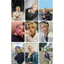 Felix Stray Kids   Fotokart Pvc Kaplı 9*6 cm 7 Adet Alındığında 2 Adet Hediye