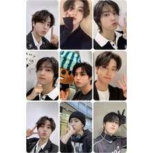 Han Jisung Stray Kids   Fotokart Pvc Kaplı 9*6 cm 7 Adet Alındığında 2 Adet Hediye