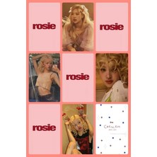 Rose Blackpink   Fotokart Pvc Kaplı 9*6 cm 7 Adet Tane 2 Adet Hediye Gönderimi Yapılacaktır