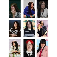 Billie Eilish   Fotokart Pvc Kaplı 9*6 cm