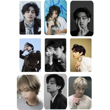 Taehyung Bts   Fotokart Pvc Kaplı 9*6 cm