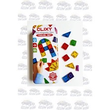 Clixy Magnetic Tiles 64 Parça Manyetik Blok Travel Set